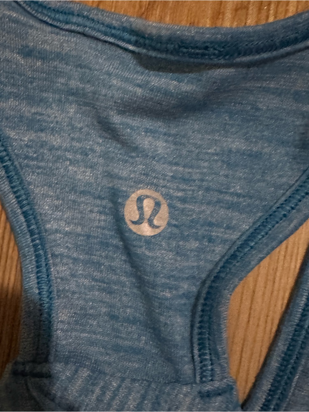 lululemon blue Heather Racerback Tank - Picture 3 of 3